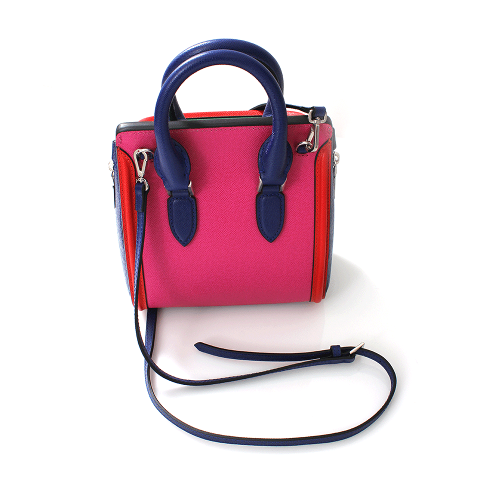 ALEXANDER MCQUEEN-Mini Heroine-PNK/BLU