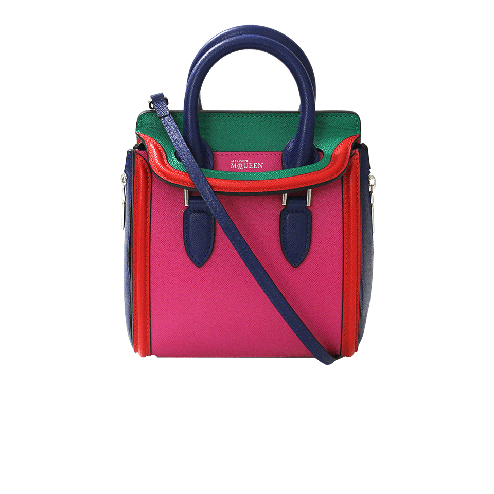 ALEXANDER MCQUEEN-Mini Heroine-PNK/BLU