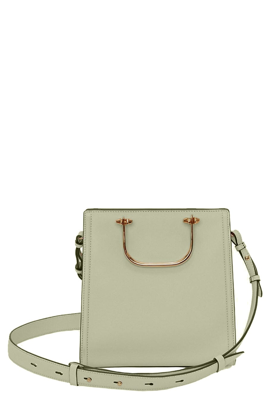 ALEXANDER MCQUEEN-The Short Story Shoulder Bag-SAGE/GRY