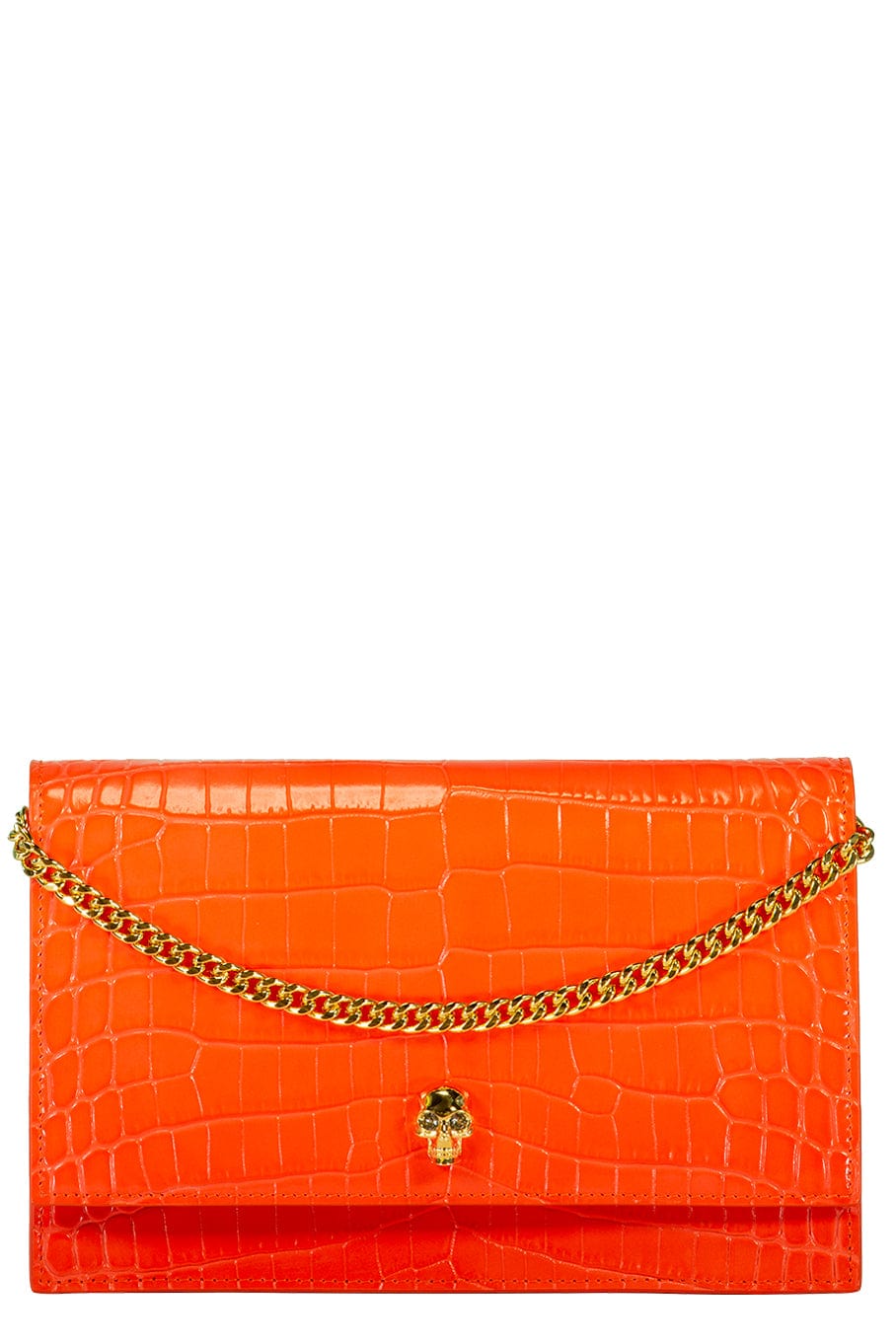 ALEXANDER MCQUEEN-Skull Medium Bag - Sunset-SUNSET