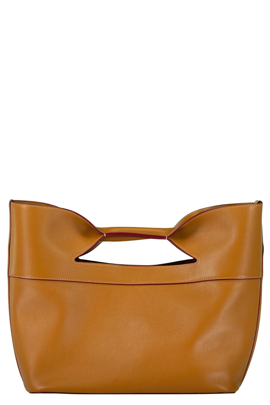 ALEXANDER MCQUEEN-Small Bow Bag-TAN