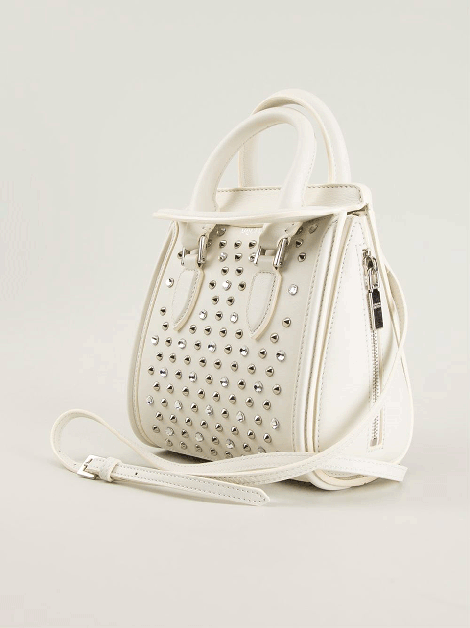 ALEXANDER MCQUEEN-Mini Heroine-OLD BONE