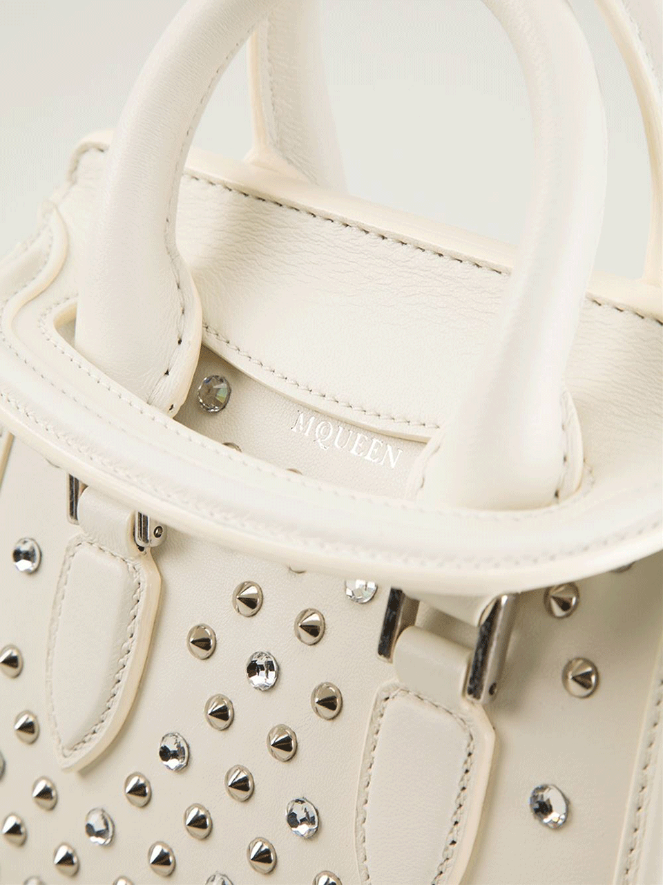 ALEXANDER MCQUEEN-Mini Heroine-OLD BONE