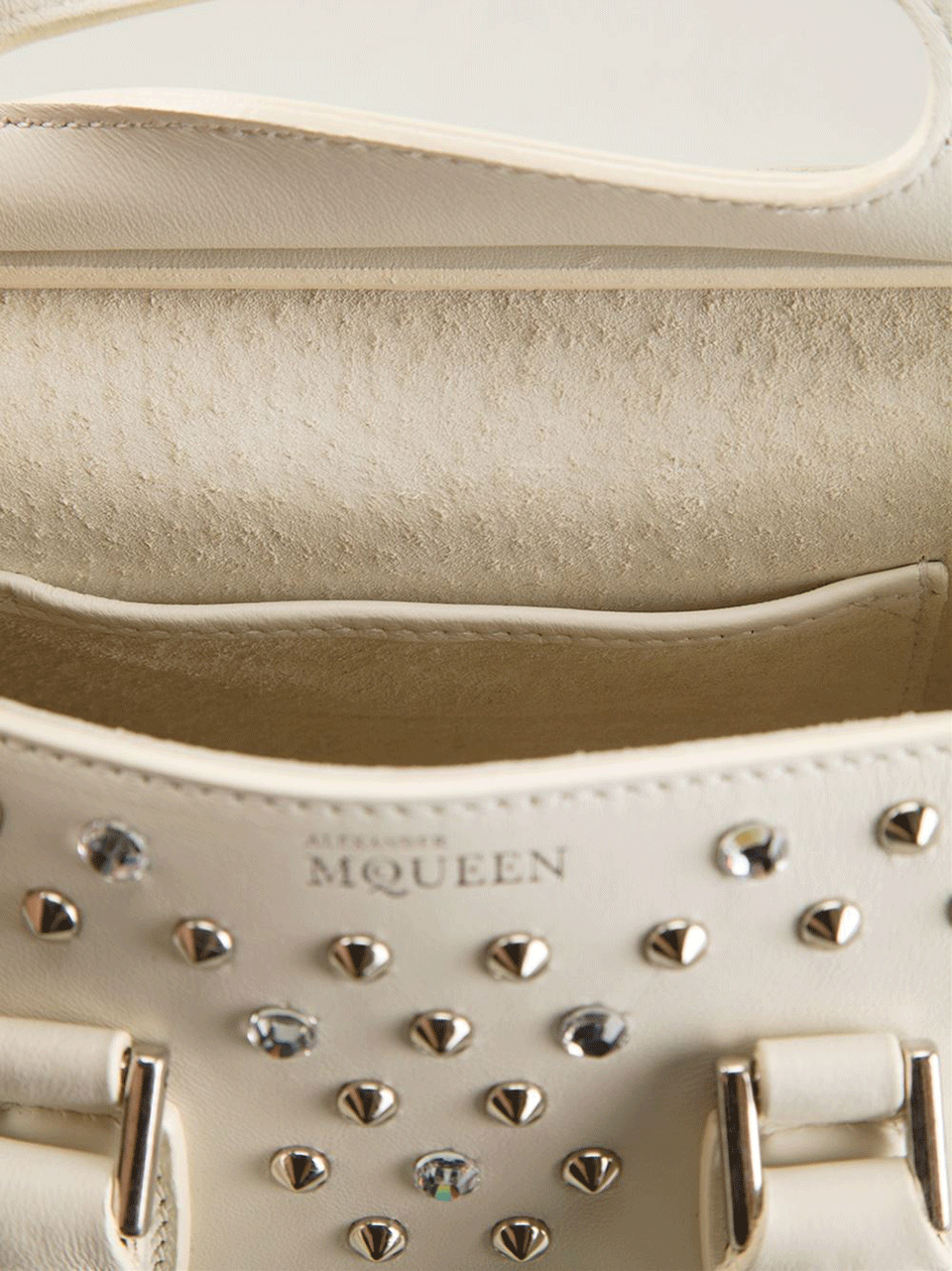 ALEXANDER MCQUEEN-Mini Heroine-OLD BONE