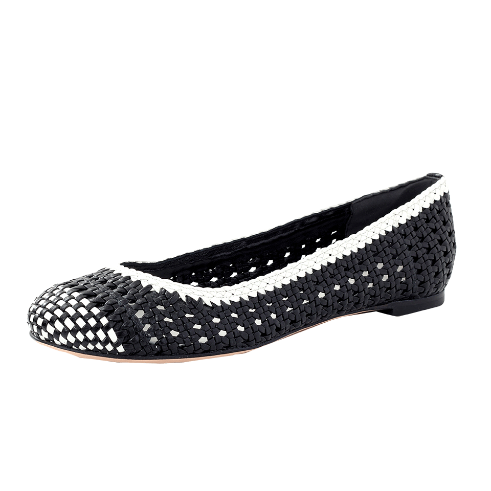 ALEXANDER MCQUEEN-Mesh Weave Flat-