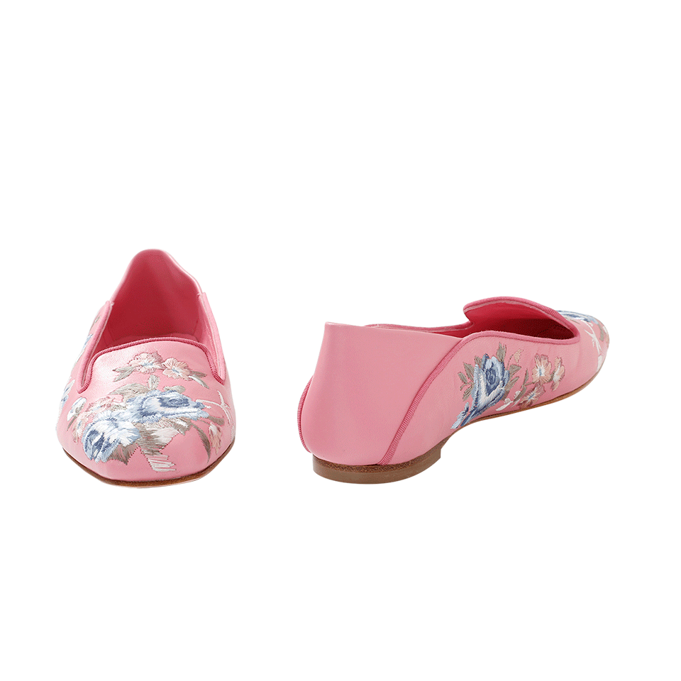 ALEXANDER MCQUEEN-Embroidered Suede Loafer-