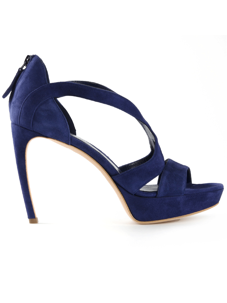 ALEXANDER MCQUEEN-Armadillo Suede Sandal-