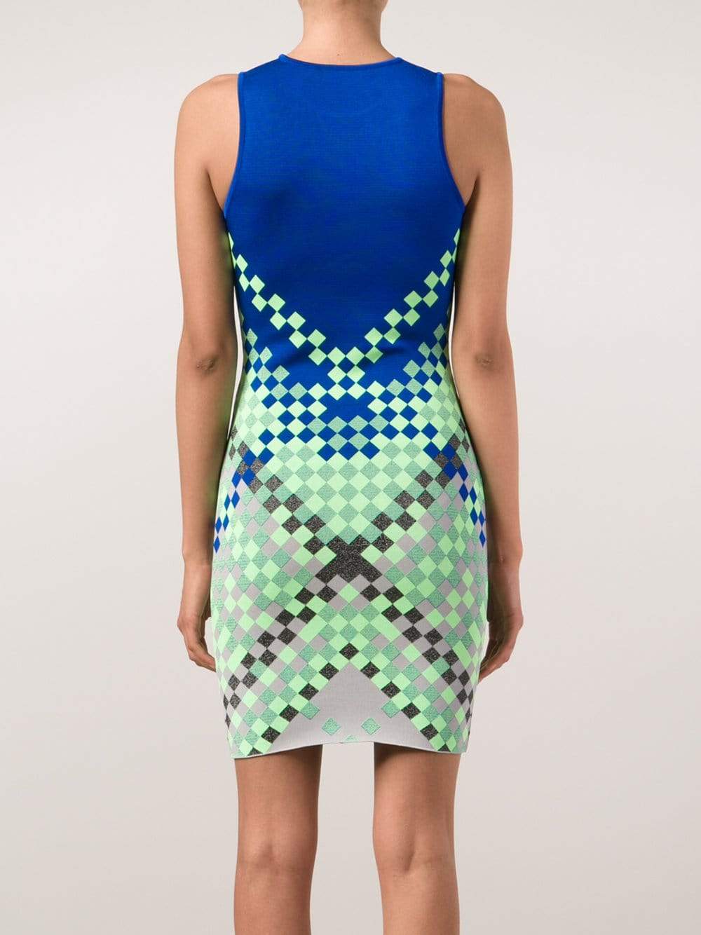 ALEXANDER WANG-Degrade Weave Tank Dress-