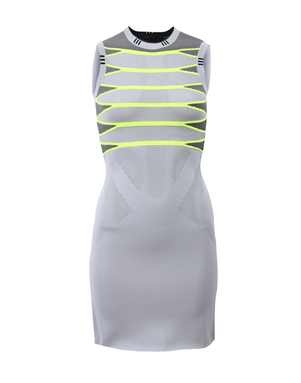 ALEXANDER WANG-Engineered Mesh Tank Dress-