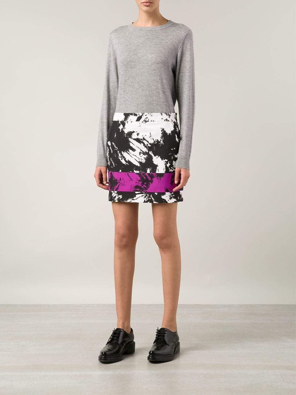ALEXANDER WANG-Tye Dye Mini Skirt-