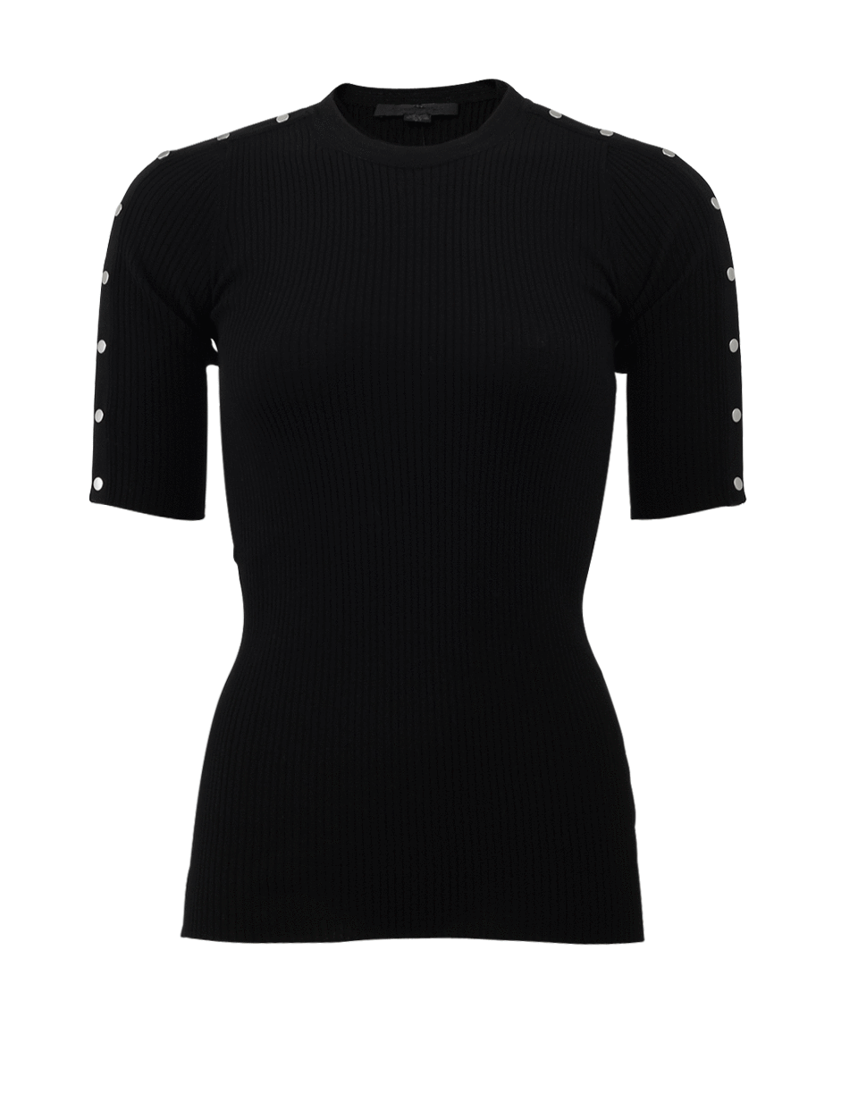 ALEXANDER WANG-Snap Shoulder Tee-