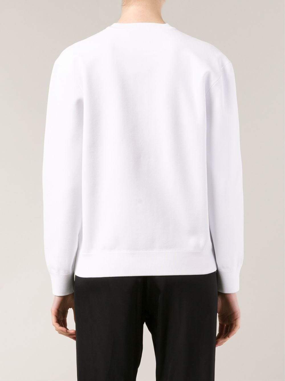ALEXANDER WANG-Logo Barcode Sweatshirt-