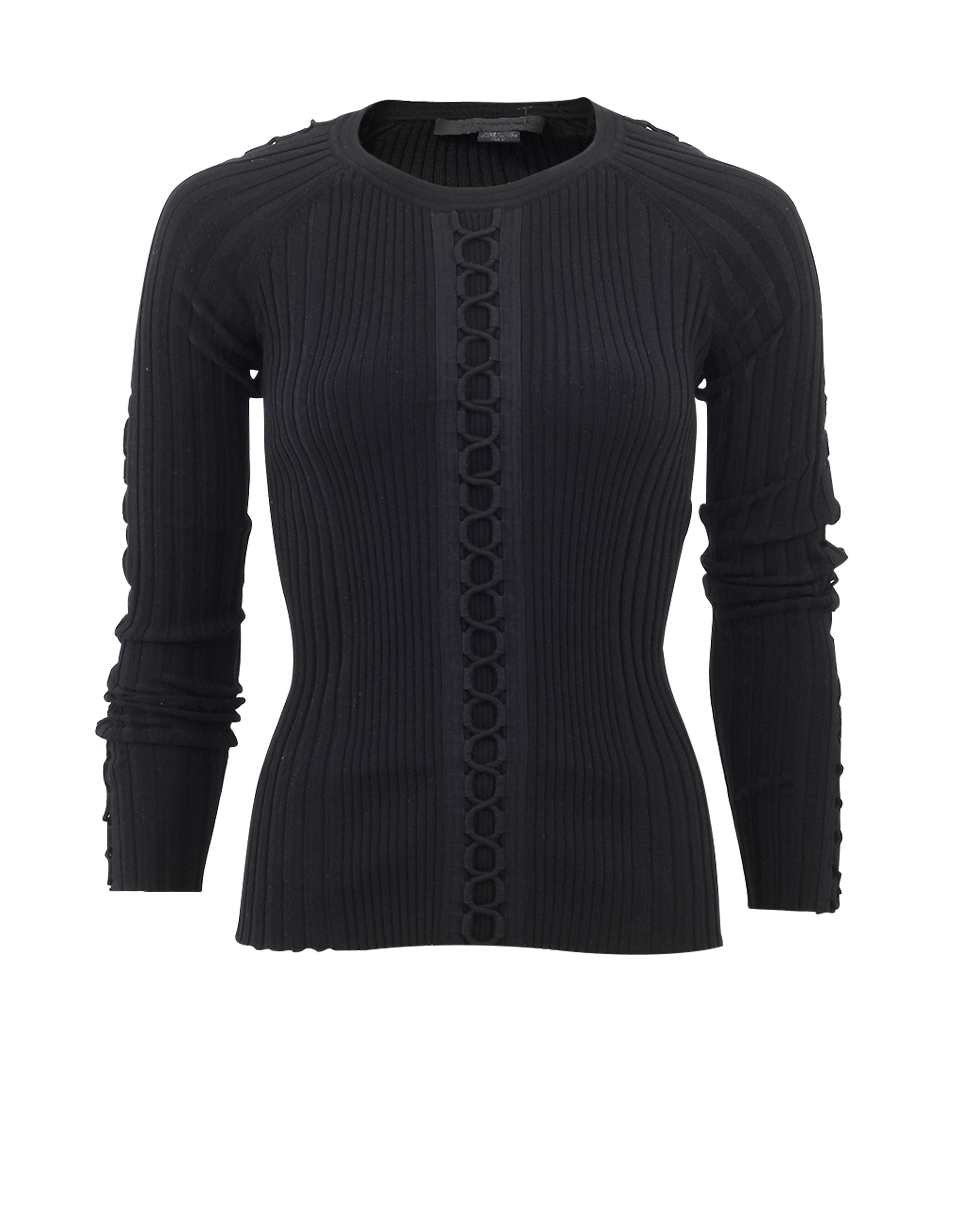 ALEXANDER WANG-Lace Up Pullover-