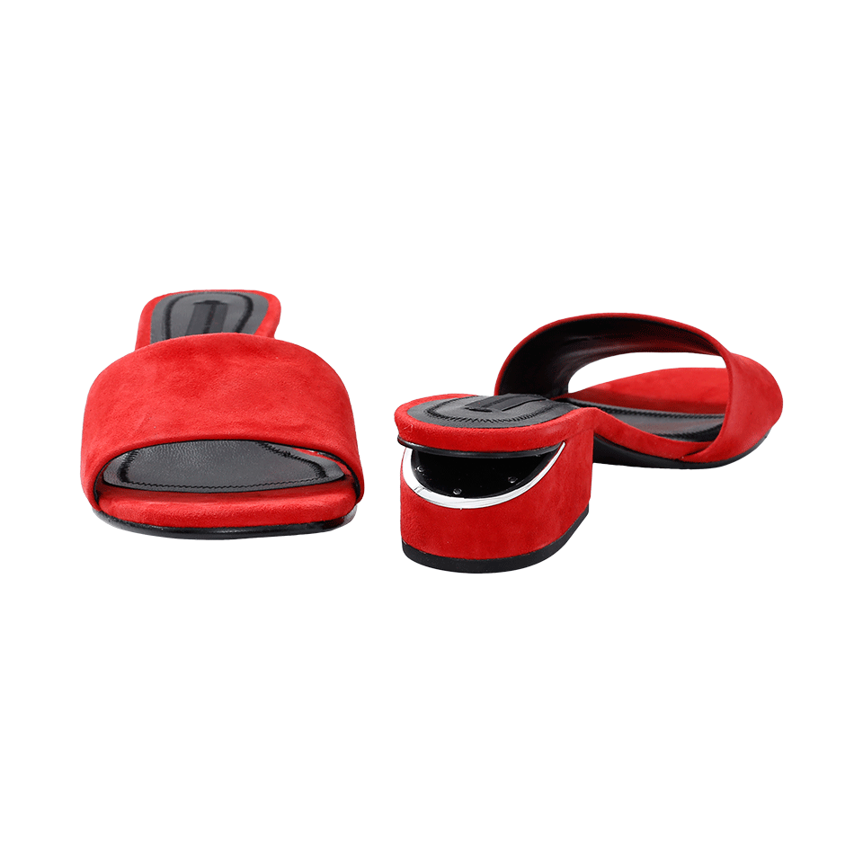 ALEXANDER WANG-Lou Cult Kid Suede Slide-