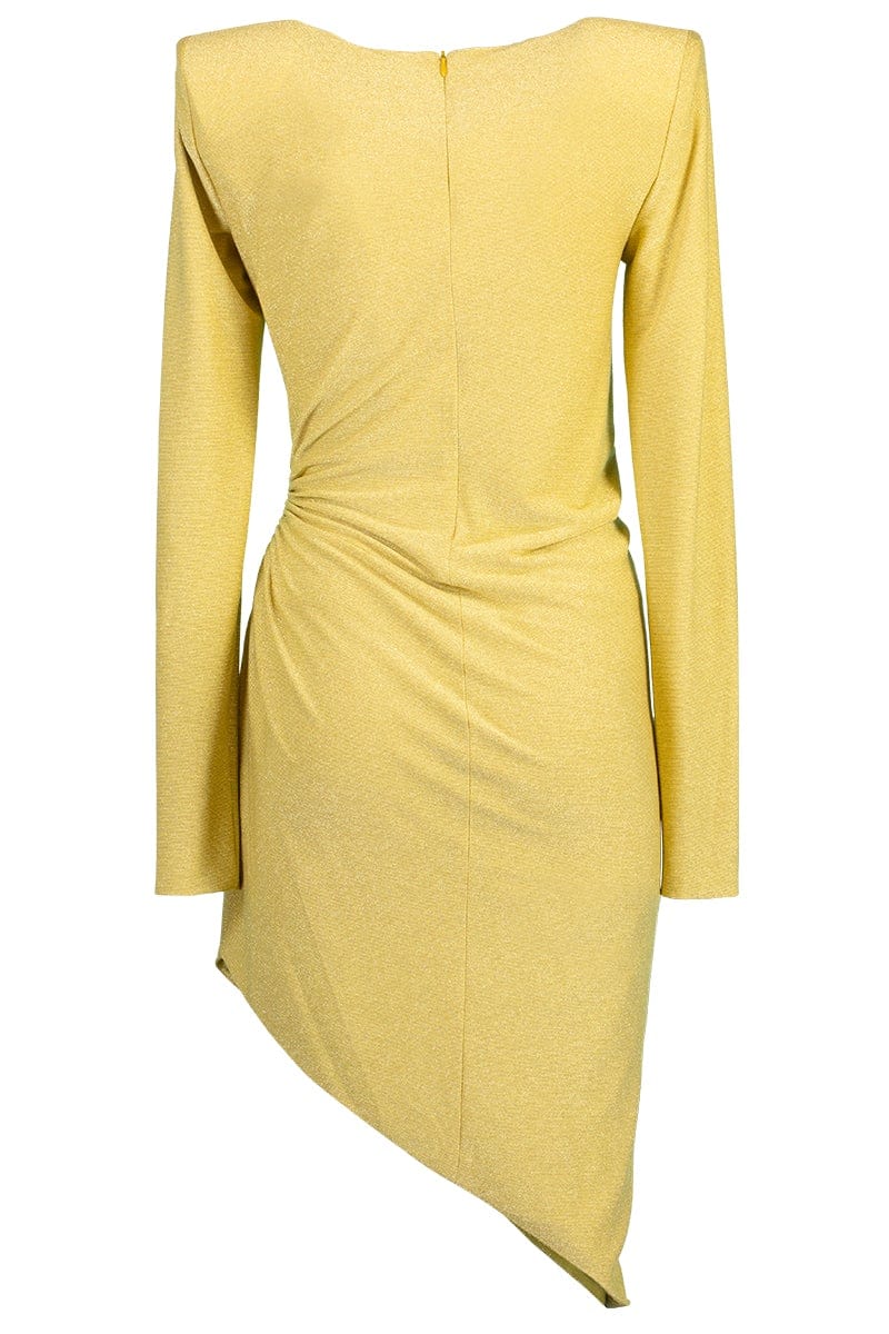 Alexandre VAUTHIER: Asymmetric Long Sleeve Dress Alexandre VAUTHIER: Asymmetric Long Sleeve Dress