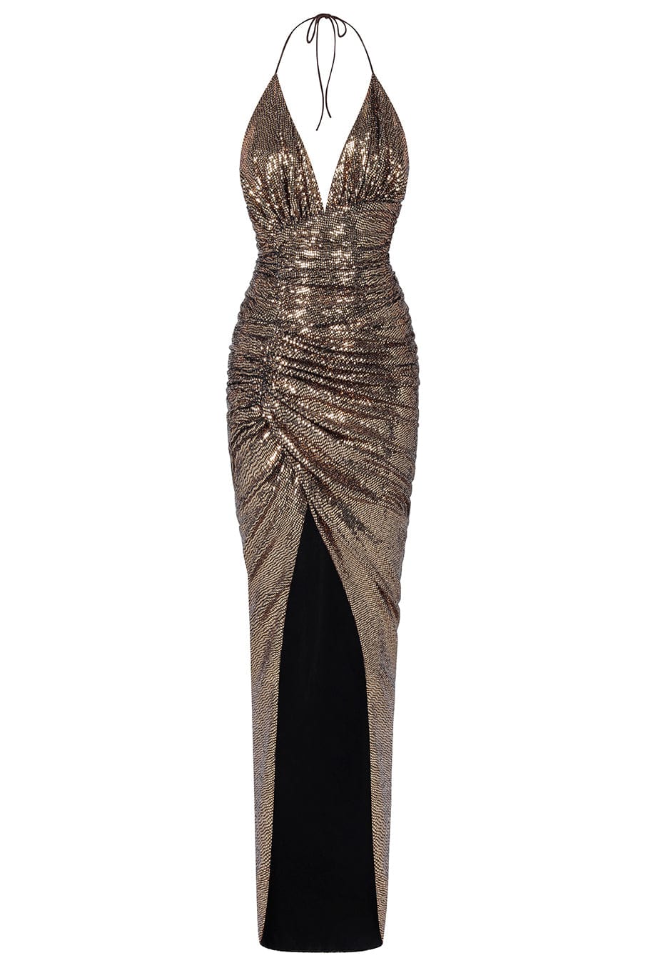 ALEXANDRE VAUTHIER-Long Dress with Slit-