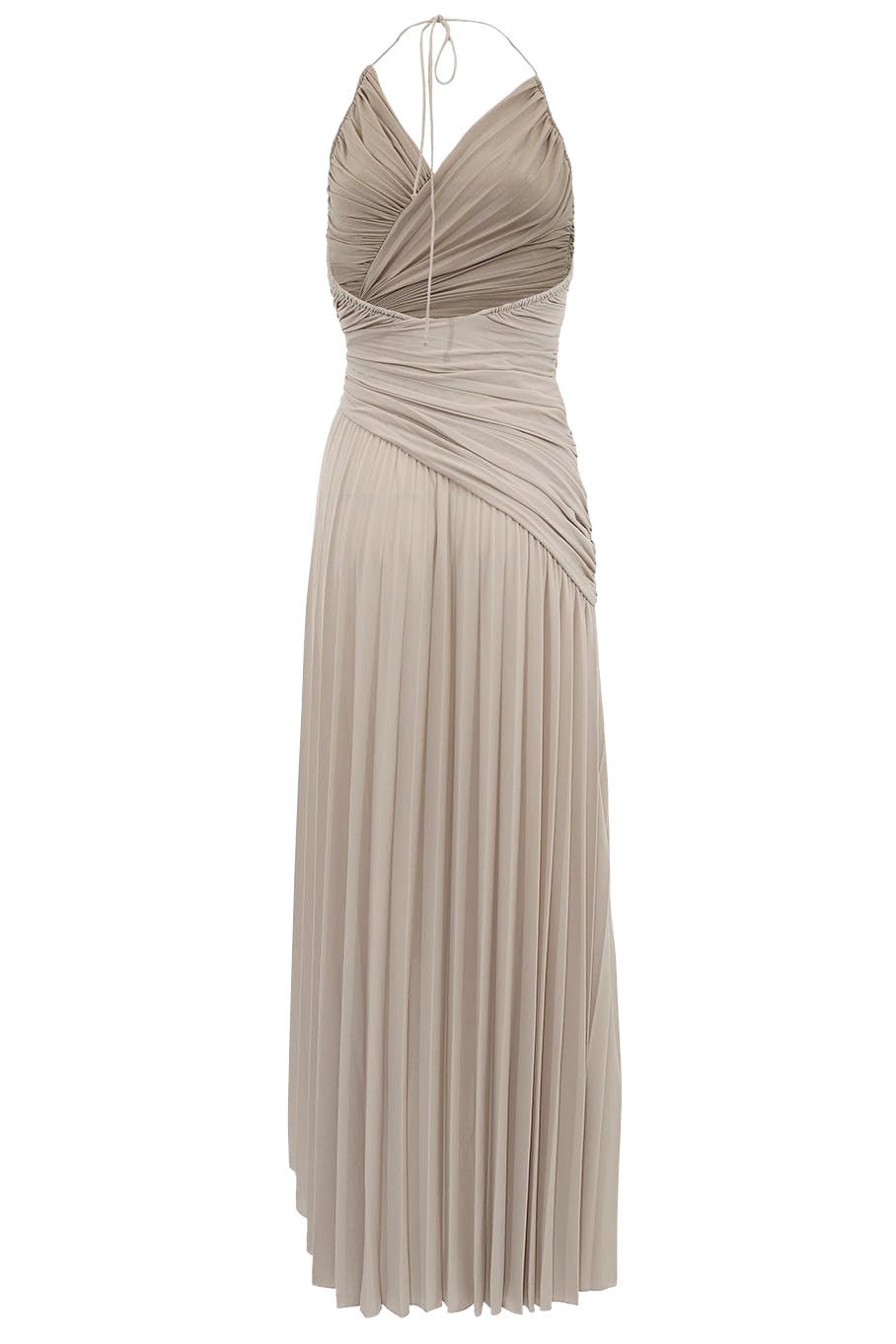 ALEXANDRE VAUTHIER: Long Pleated Dress