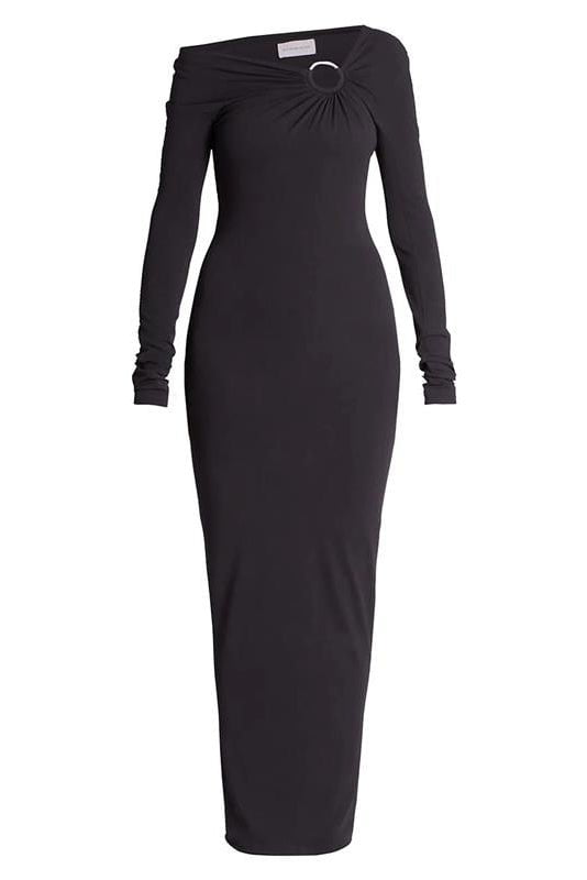 ALEXANDRE VAUTHIER-Off The Shoulder Long Dress-