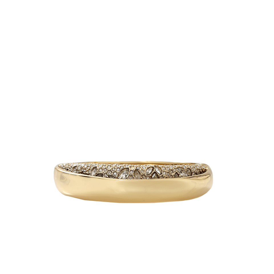 ALEXIS BITTAR-Secret Encrusted Hinge Bracelet-GOLD