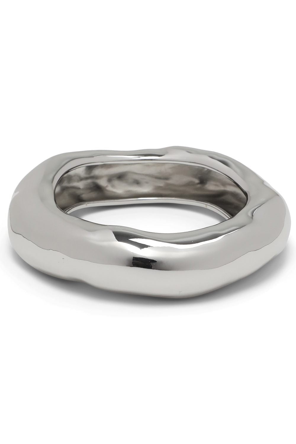 Large Molten Hinge Cuff Bracelet-SILVER-SML-JEWELRYBOUTIQUEBRACELET O-ALEXIS BITTAR