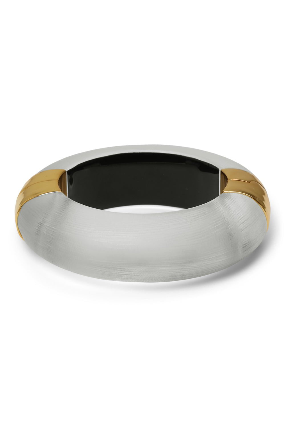 ALEXIS BITTAR-Large Molten Bracelet - Silver-SILVER