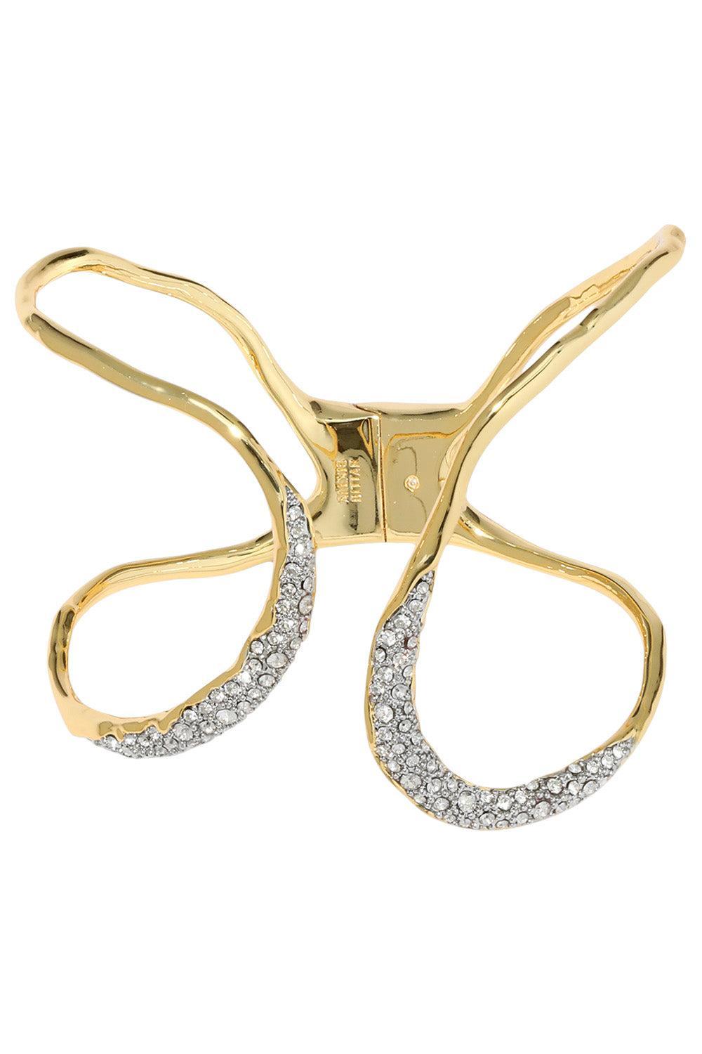 Crystal Solanales Freeform Cuff Bracelet-YELLOW-JEWELRYBOUTIQUEBRACELET O-ALEXIS BITTAR