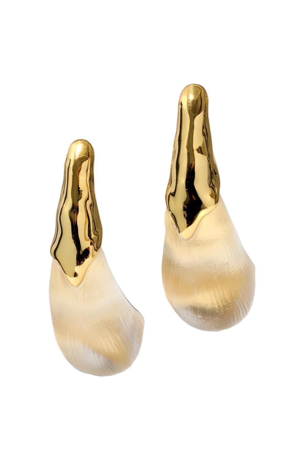 Liquid Arched Large Post Earrings-BLUE-JEWELRYBOUTIQUEEARRING-ALEXIS BITTAR