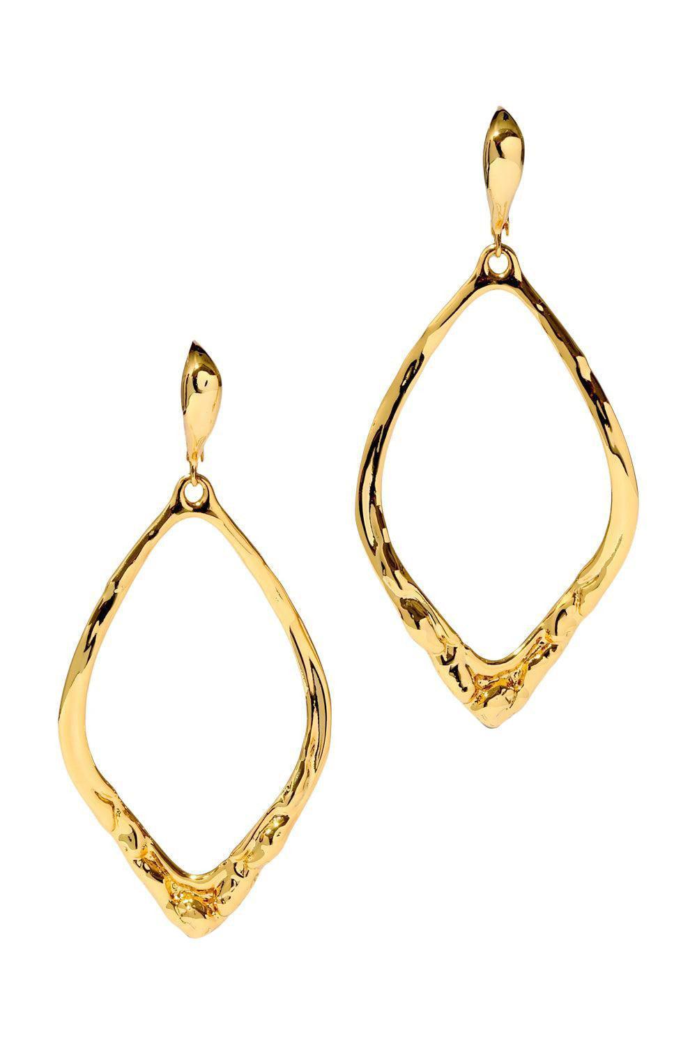 Open Oval Leverback Earrings-SILVER-JEWELRYBOUTIQUEEARRING-ALEXIS BITTAR