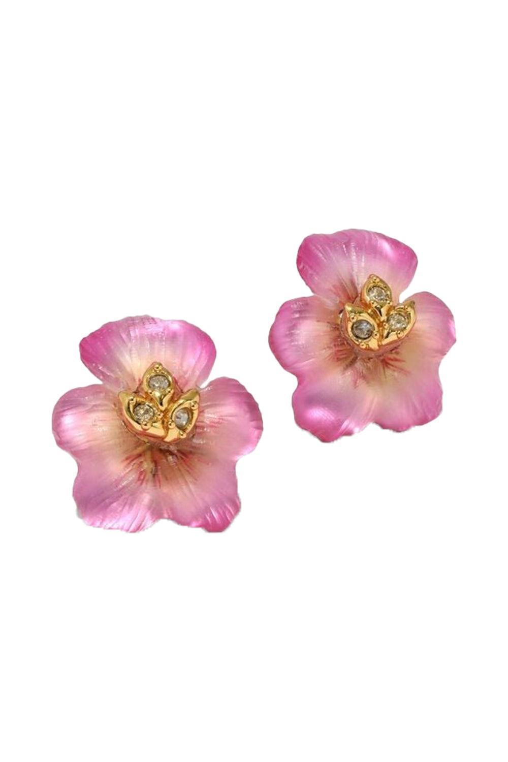 Pansy Lucite Petite Earrings | ALEXIS BITTAR – Marissa Collections