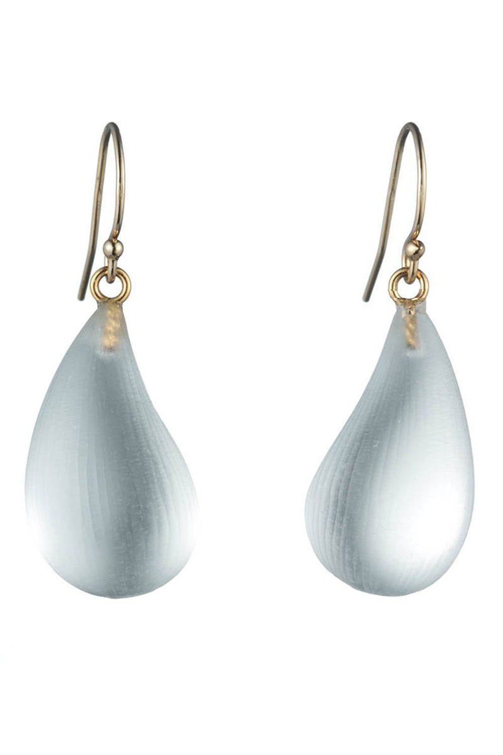 ALEXIS BITTAR-Lucite Dewdrop Earrings - Silver-