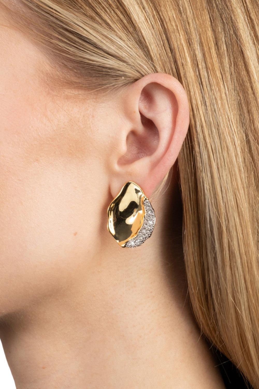 Crystal Solanales Petal Earrings-YELLOW-JEWELRYBOUTIQUEEARRING-ALEXIS BITTAR