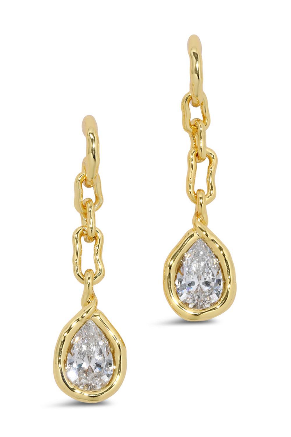 Crystal Solanales Spear Linear Earrings-YELLOW-JEWELRYBOUTIQUEEARRING-ALEXIS BITTAR