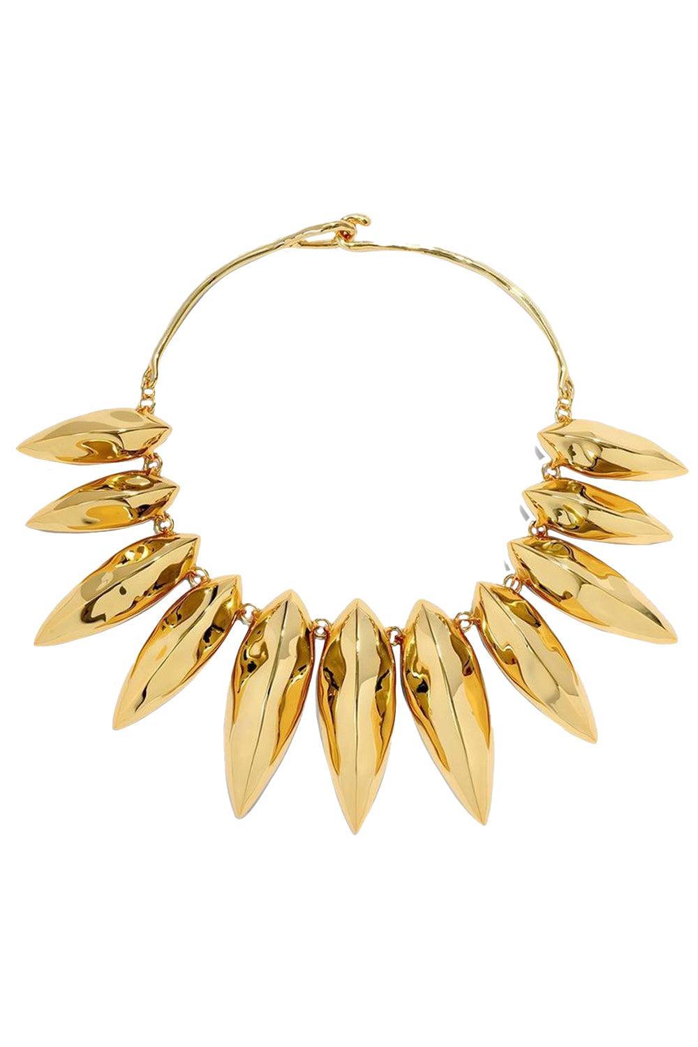 Brut Armor Necklace-YELLOW-JEWELRYBOUTIQUENECKLACE O-ALEXIS BITTAR