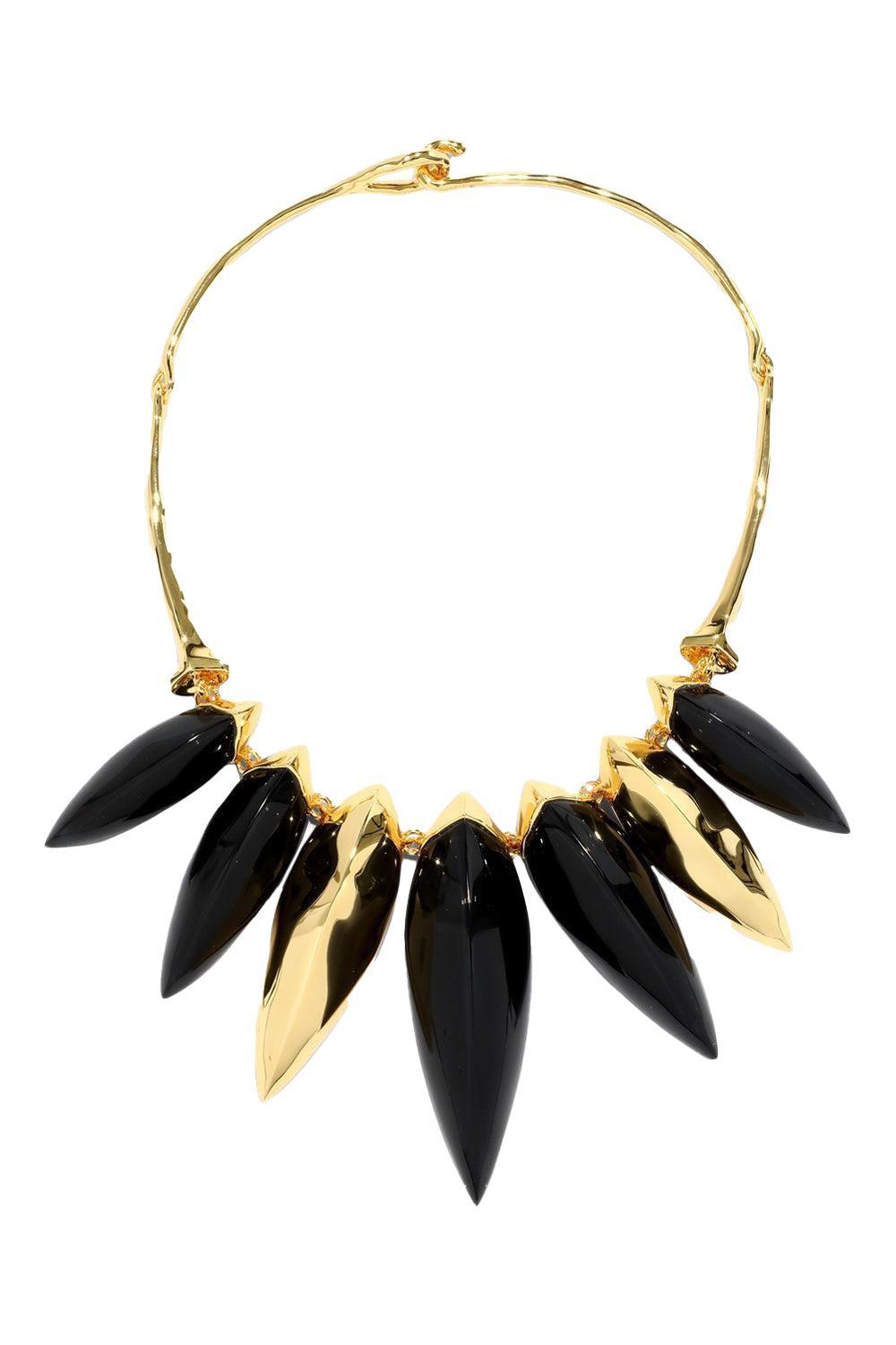 Luminous Necklace-ONYX-JEWELRYBOUTIQUENECKLACE O-ALEXIS BITTAR