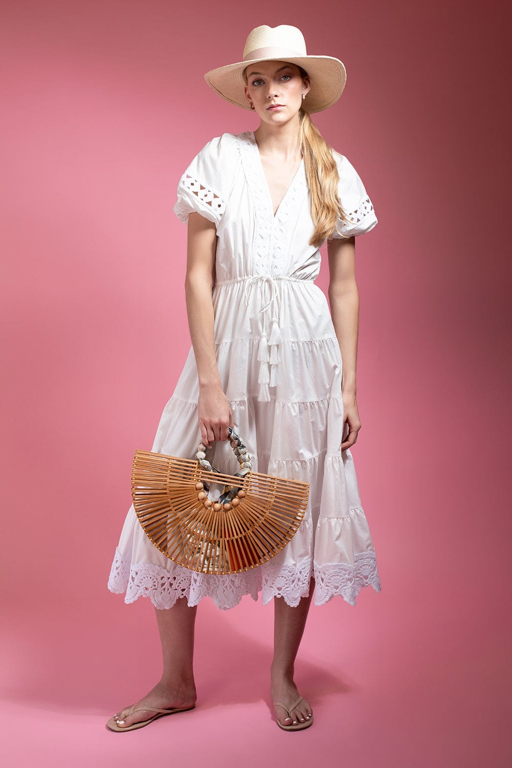 ALEXIS-Katja Dress-BIANCO