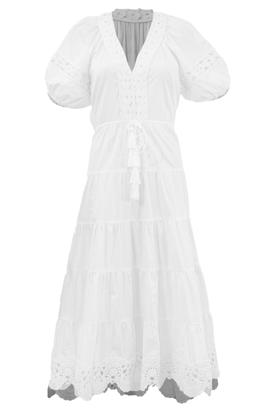 ALEXIS-Katja Dress-BIANCO