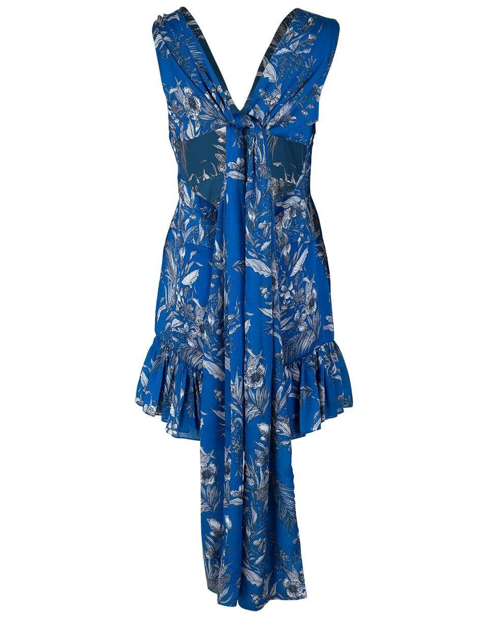 ALEXIS-Blue Palm Cassara Mini Dress-BLUEPALM