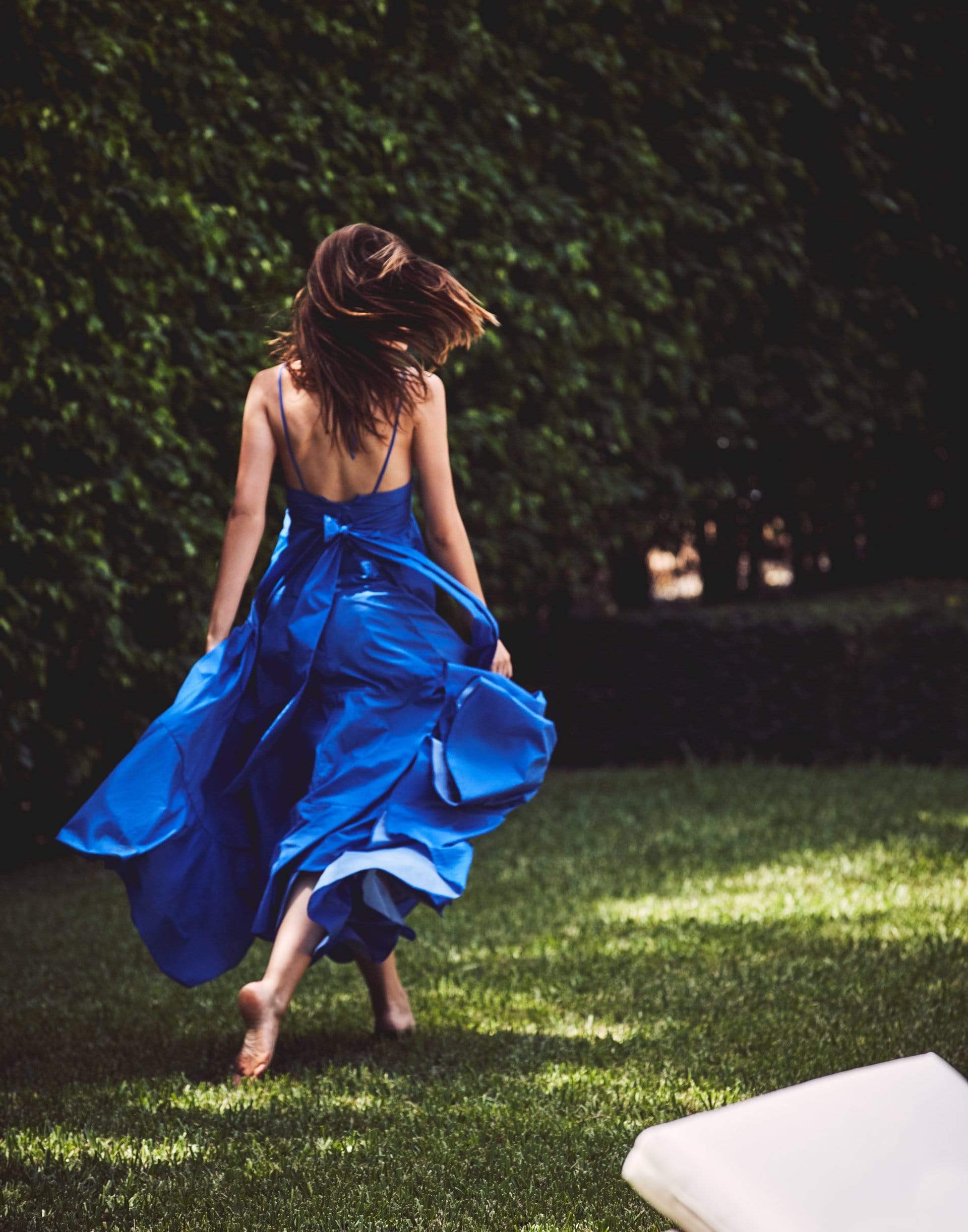 ALEXIS-Sabelle Nylon Tafetta Maxi Dress-