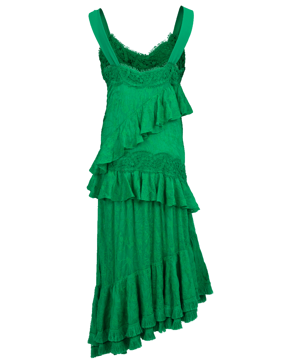 ALEXIS-Bozoma Ruffle Hem Dress-