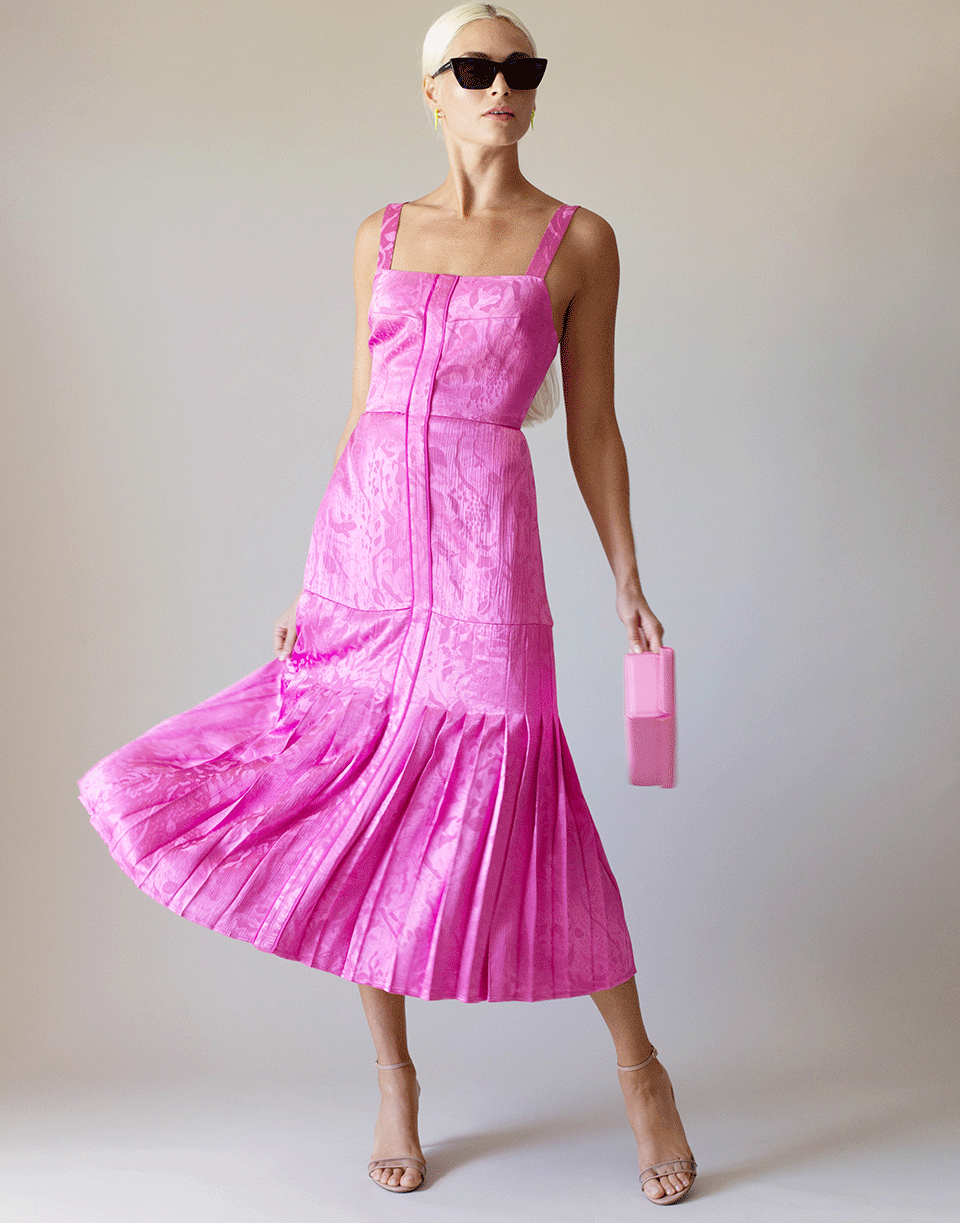 ALEXIS-Lovra Fitted Midi Dress-