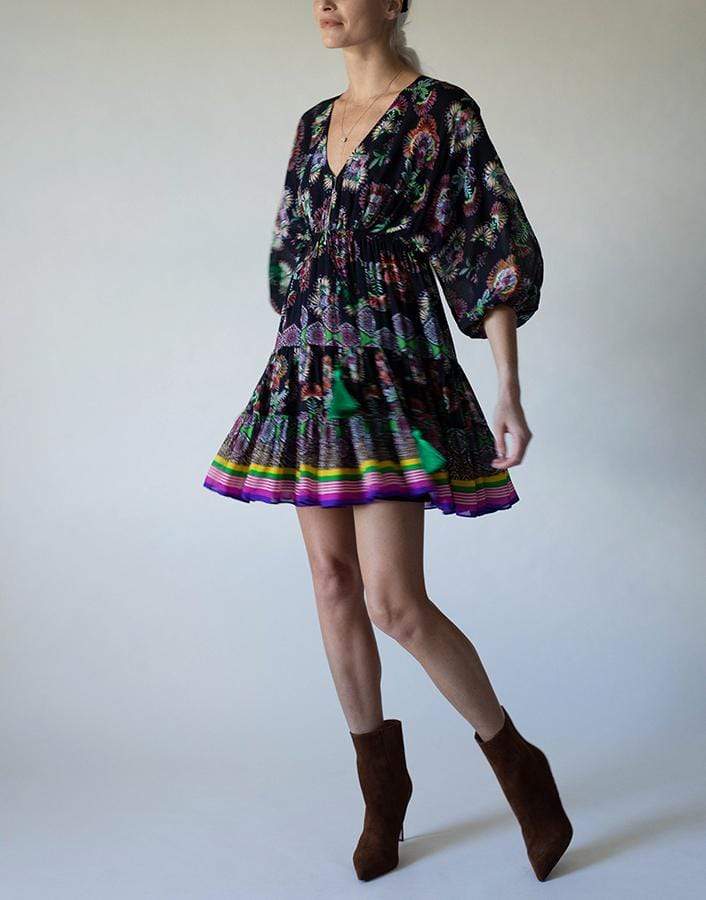 ALEXIS-Midnight Holli Print Dress-
