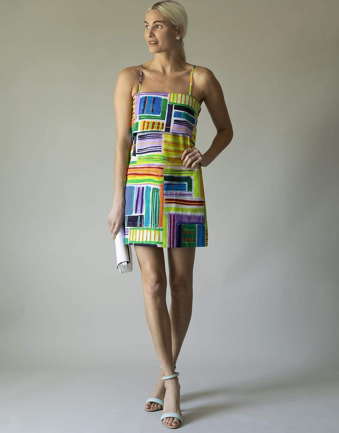 ALEXIS-Vivid Abstract Daphne Dress-VIVAB