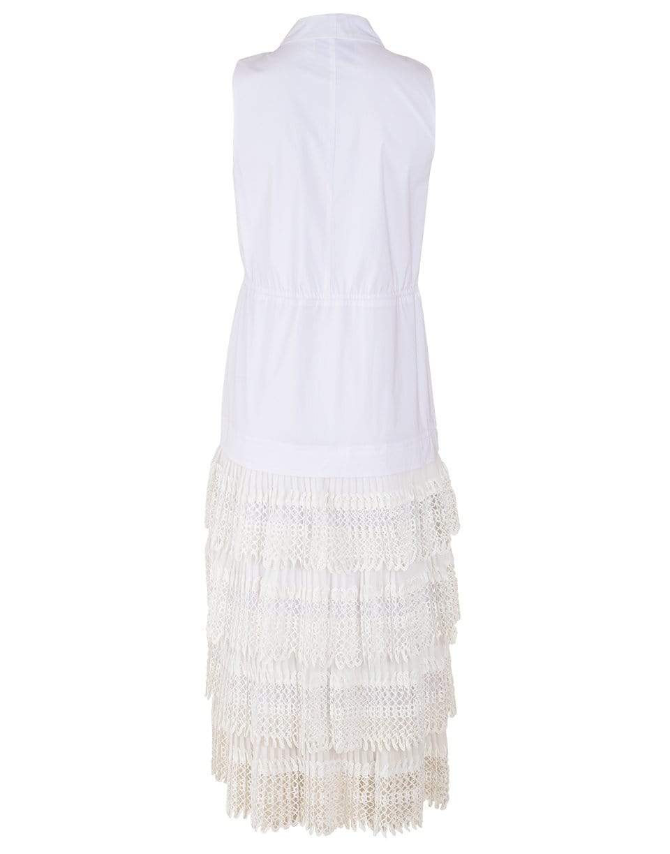 ALEXIS-White Brinna Long Dress-
