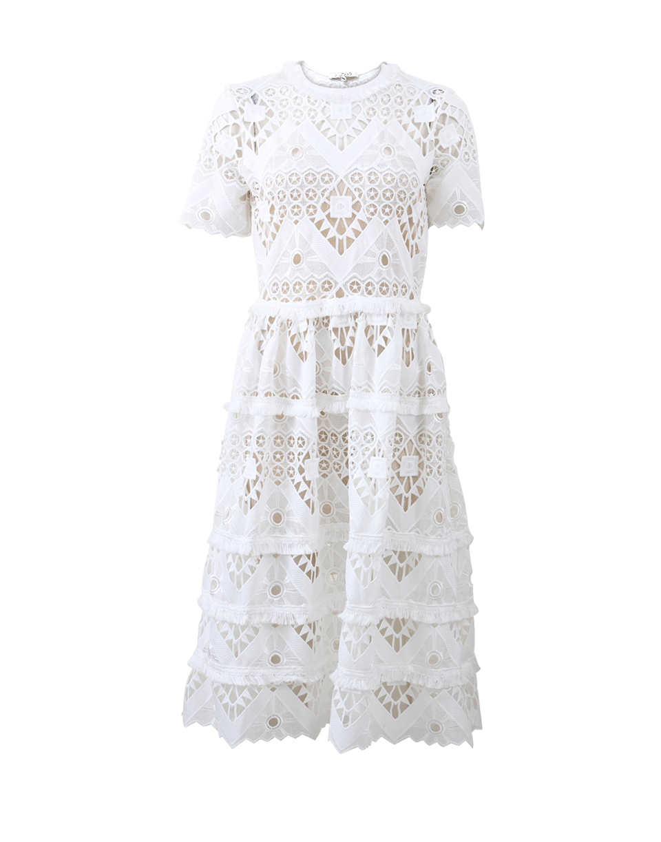 ALEXIS-Benati Crochet Dress-