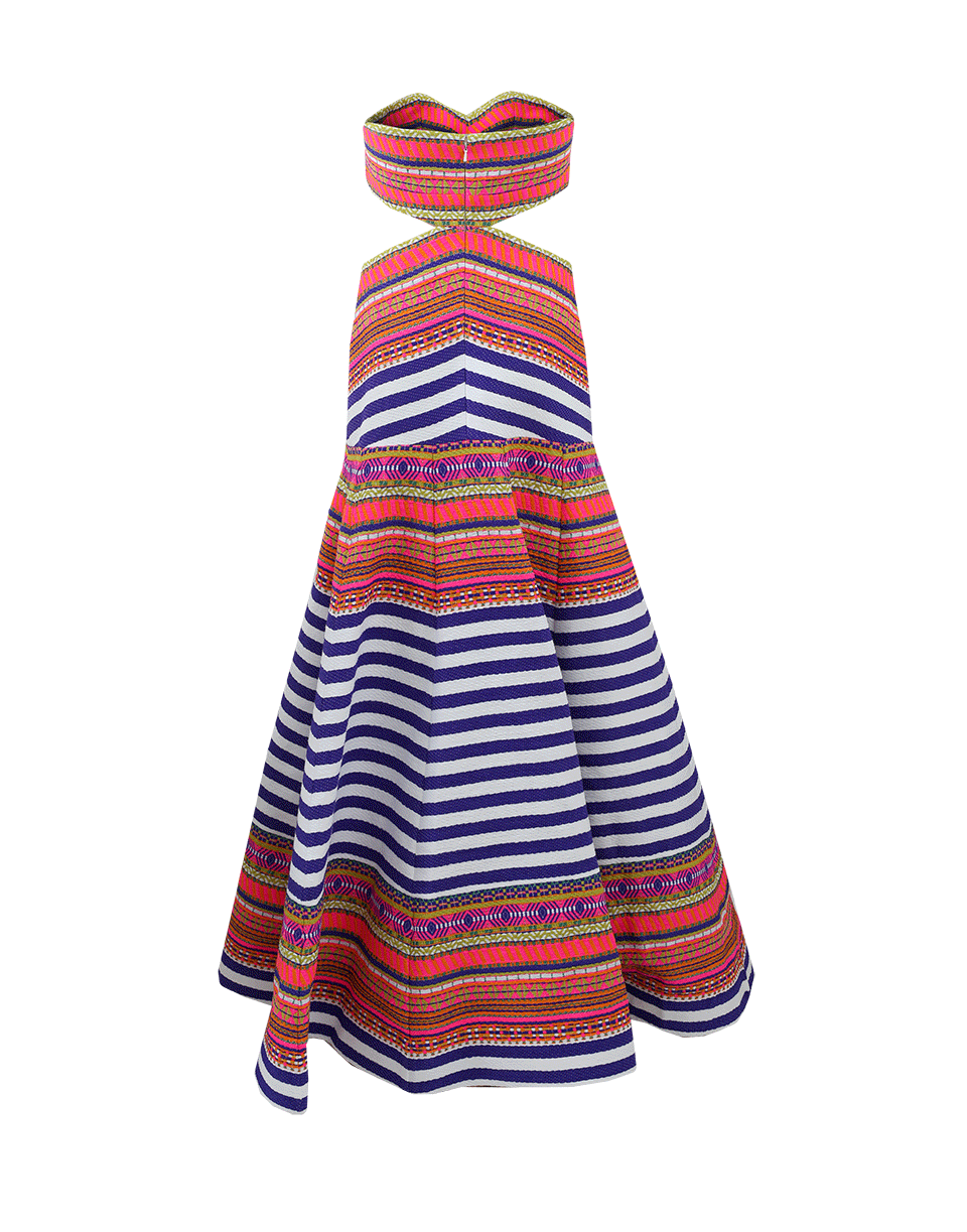 ALEXIS-Zuzu Cut Out Gown-AZTEC