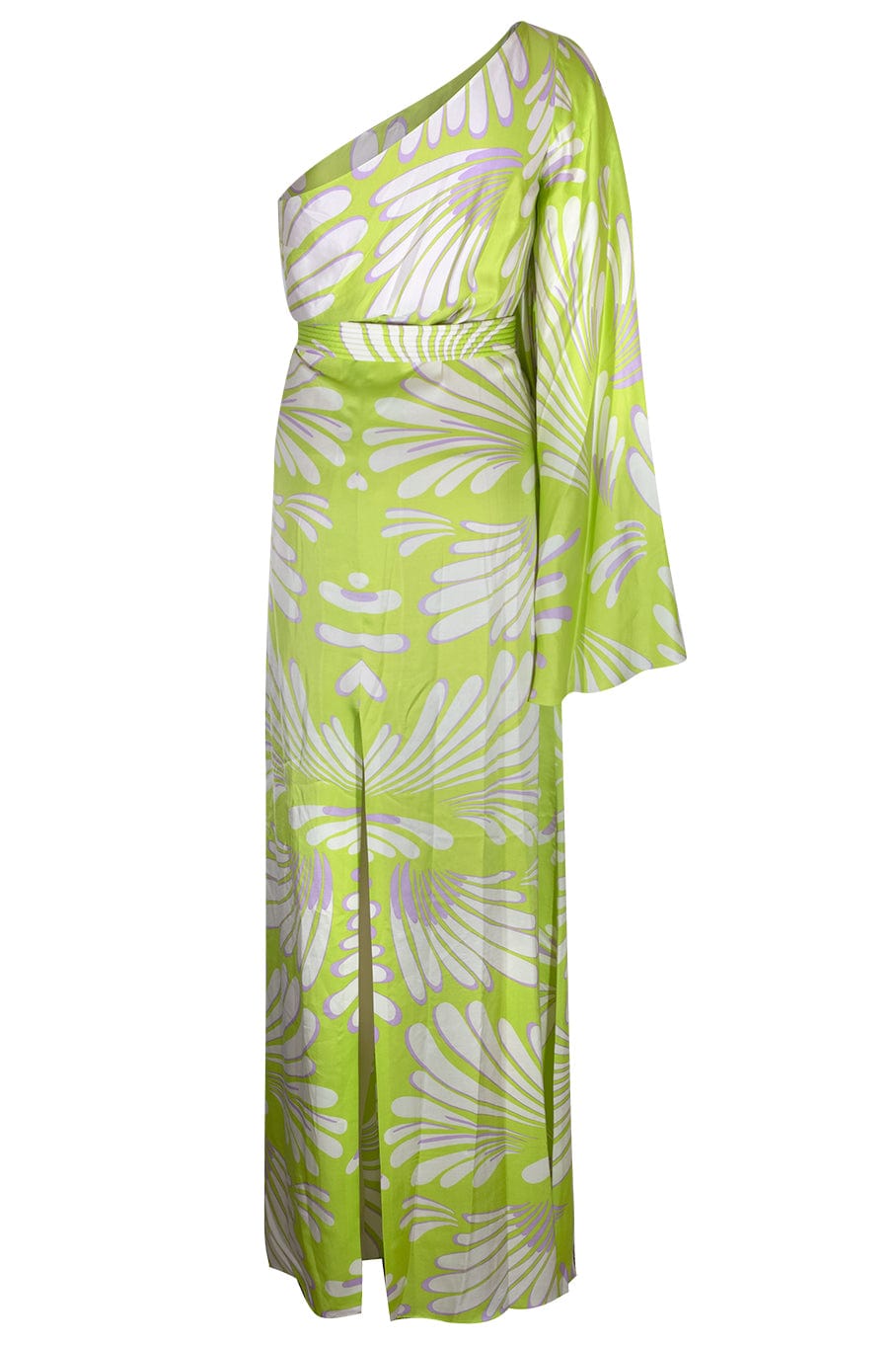 ALEXIS-Lio One Shoulder Maxi Dress-