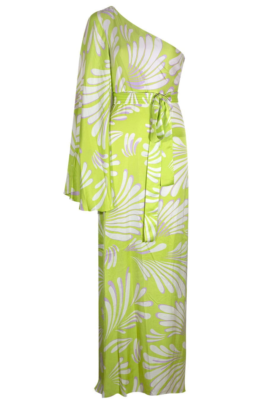 ALEXIS-Lio One Shoulder Maxi Dress-