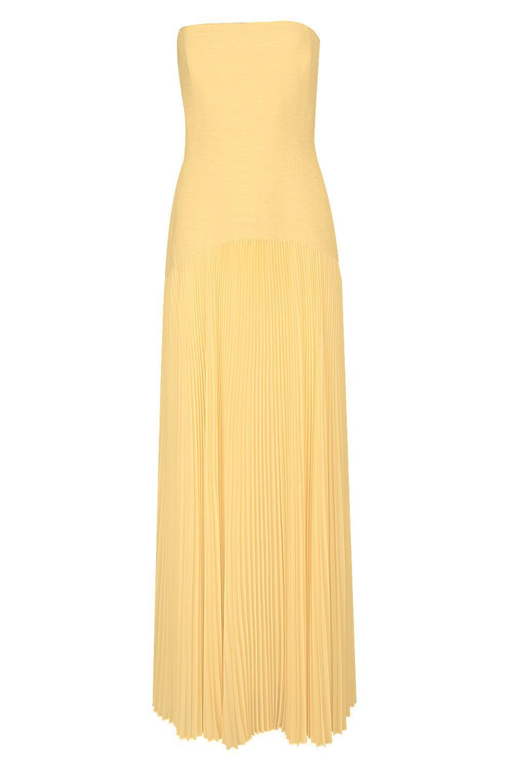 Sunniva Dress-YELLOW-XS-CLOTHINGDRESSGOWN-ALEXIS