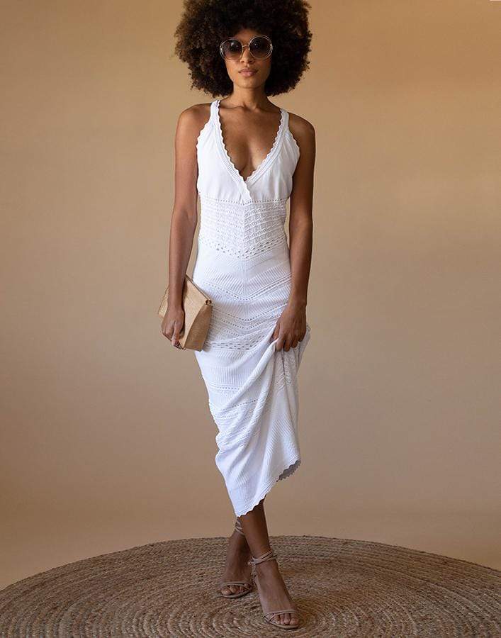 ALEXIS-Ophelia V-Neck Dress-