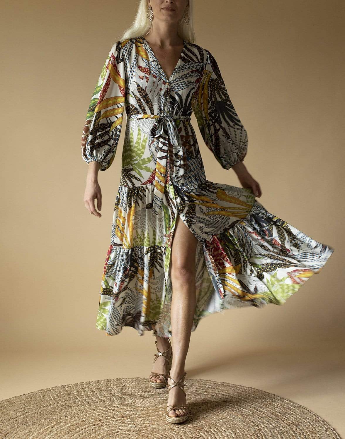 ALEXIS-Wild Palm Terena Dress-